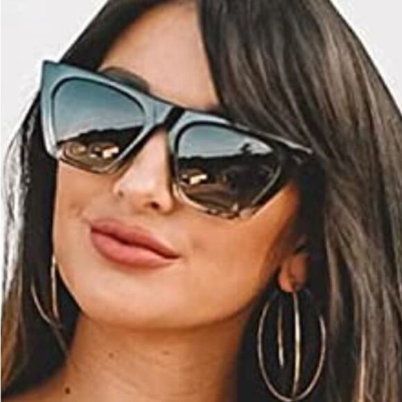 Square Cat Eye Sunglasses  - Picture 1 of 5